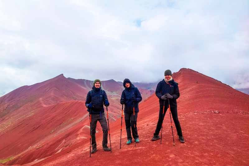Valle Rojo Montaña de Colores