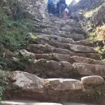 ascenso hacia inti punku - inca trail